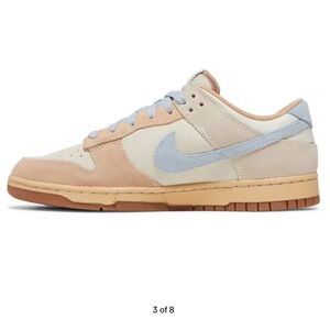 Nike Men’s  dunk low Sanddrift Armory blue